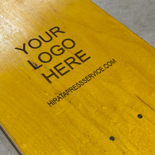 Add a one-point engraving to the top surface